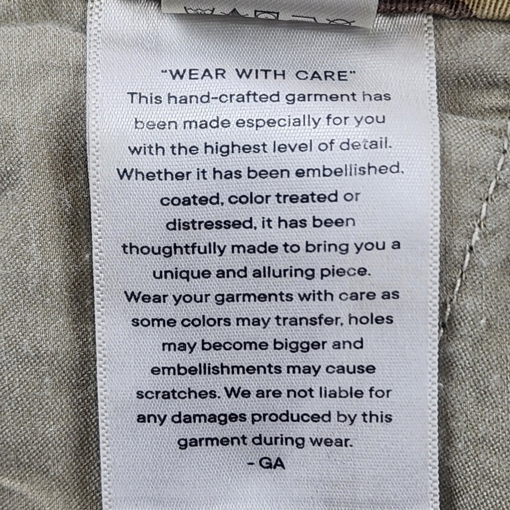 Good American Womens 0/25 Fatigue
Camo Green Uniform Cargo Pants Y2K - Picture 13 of 13